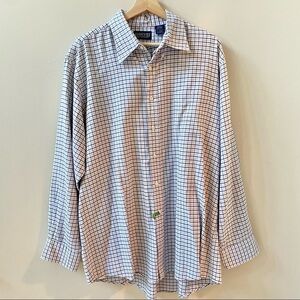 Lands End Cotton Button Down Shirt 17-34